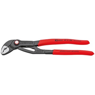 Высокотехнологичные сантехнические клещи Cobra®, 250 мм, QuickSet KNIPEX 87 21 250 KN-8721250