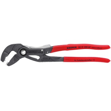 Щипцы для пружинных хомутов с фиксатором KNIPEX 85 51 250 AF KN-8551250AF