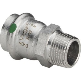 Viega 2360 Соединительный элемент резьбовой, Sanpress Inox с SC-Contur, 35