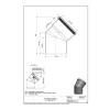 45°-Колено DN 125 Poly Top