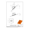 Скатная черепица 25° - 45° (кирпично-красного цв.) 450 x 450 мм DN 60/100-DN 80/125