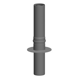 Проходной элемент для плоской крыши Нижняя часть PVC DN 110/160