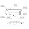 Модульный коллектор из нерж. стали MKSS-40-3D